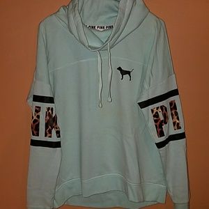 TRADE -,VS Pink Cowl Neck Pullover - Size M